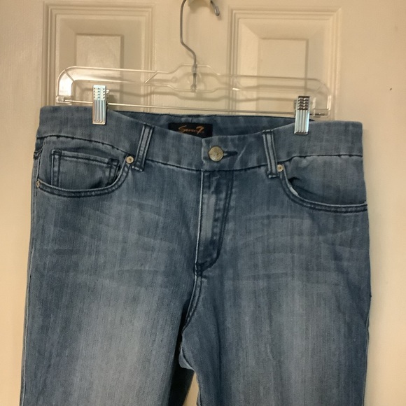 Seven7 Cropped Jeans Size 12 - Picture 2 of 12